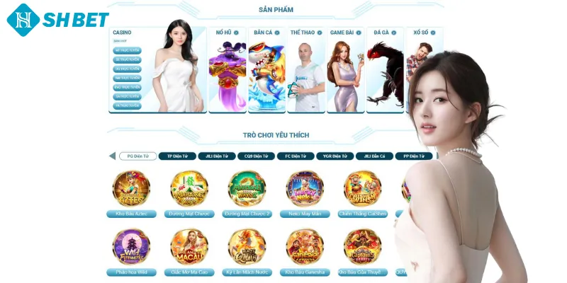 Thỏa sức giải trí với kho game phong phú, chất lượng cao - Đăng Ký SHBET